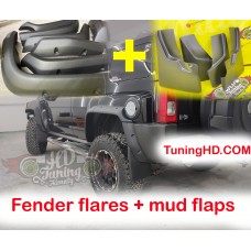 Fender flares + mud flaps
