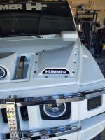Sides hood scoop L+R with LIGHTS