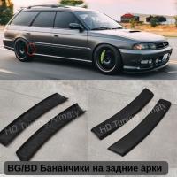 Rear fender covers L+R 