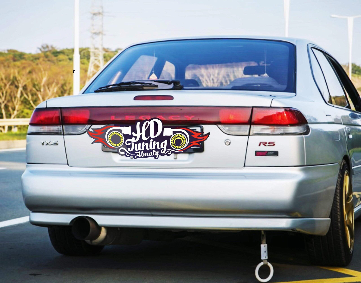 Rear Bumper OEM BD Sedan