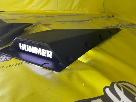 Sides hood scoop L+R with LIGHTS