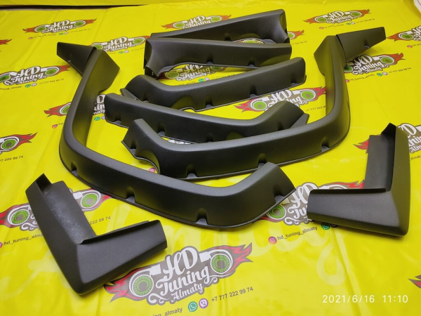 Fender flares +100mm (Painting)