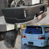 Bumper rear Sti2 type M