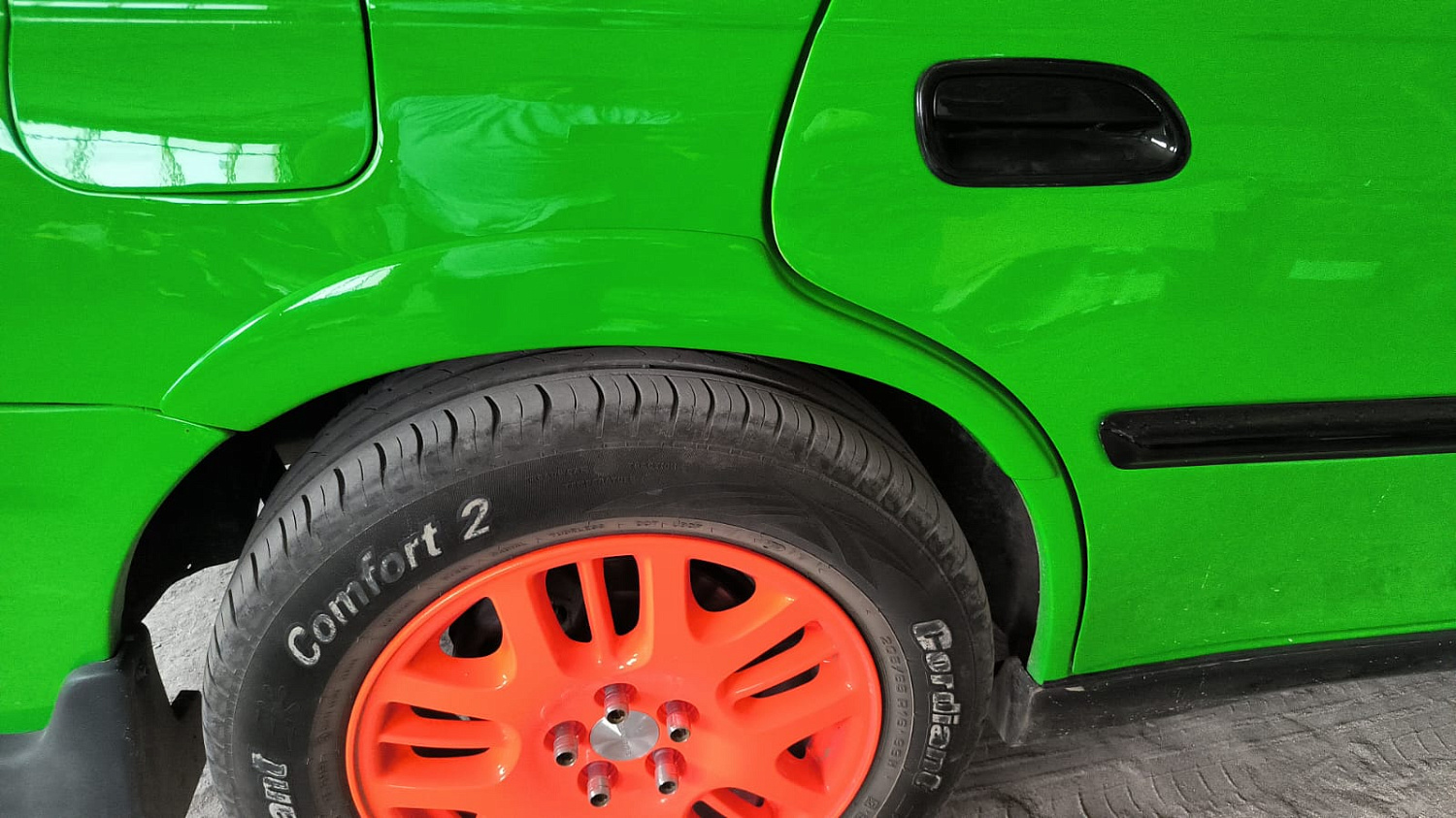 Fender flares V1 BD/BG