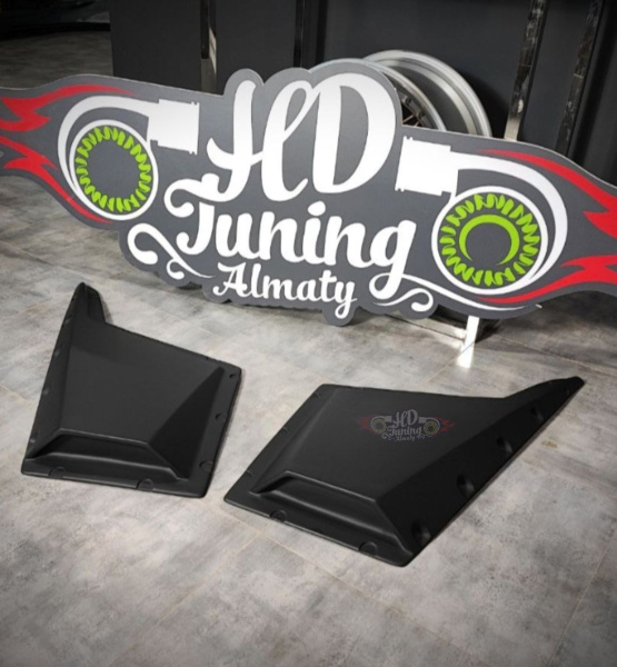 Sides hood scoop L+R  