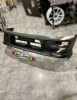 Front bumper STI + Lip + Fog covers GC/GF 