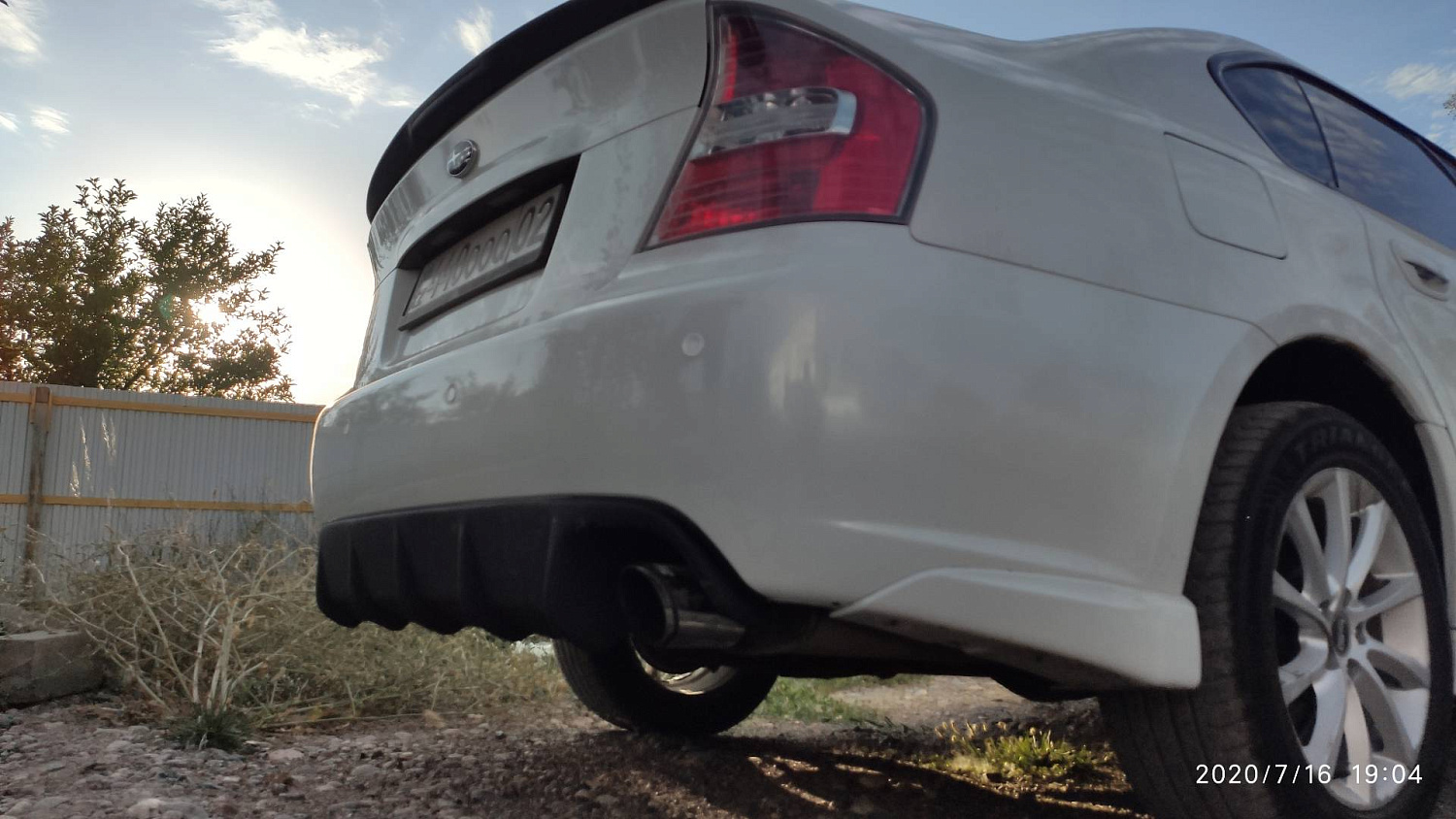Rear diffuser BL PreFacelift