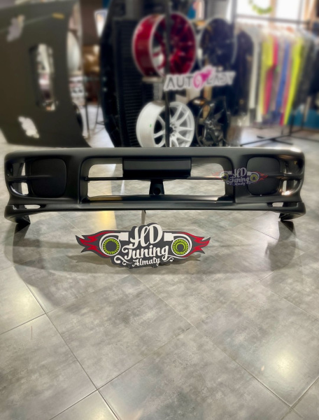 Front bumper STI + Lip + Fog covers GC/GF 
