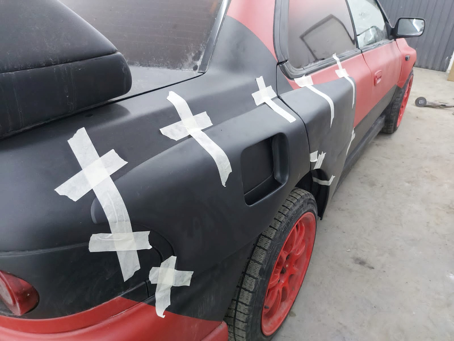 Wide body 22B style FRONT + REAR