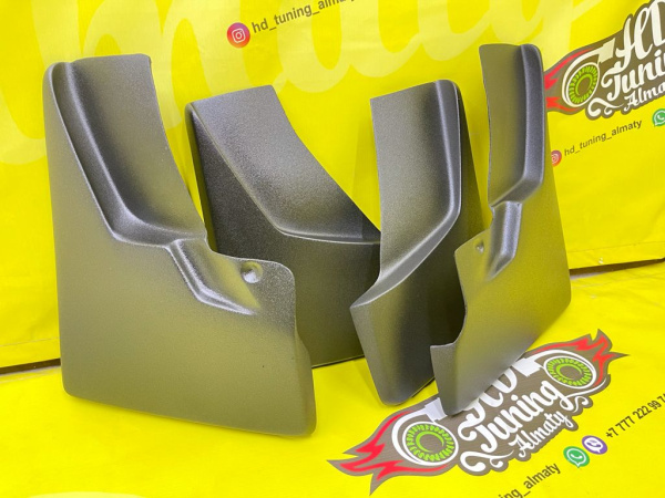 Fender flares Bushwacker style + mud flaps +80mm