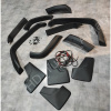 Fender flares Bushwacker style + mud flaps +80mm