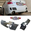 Rear bumper K2Gear Facelift