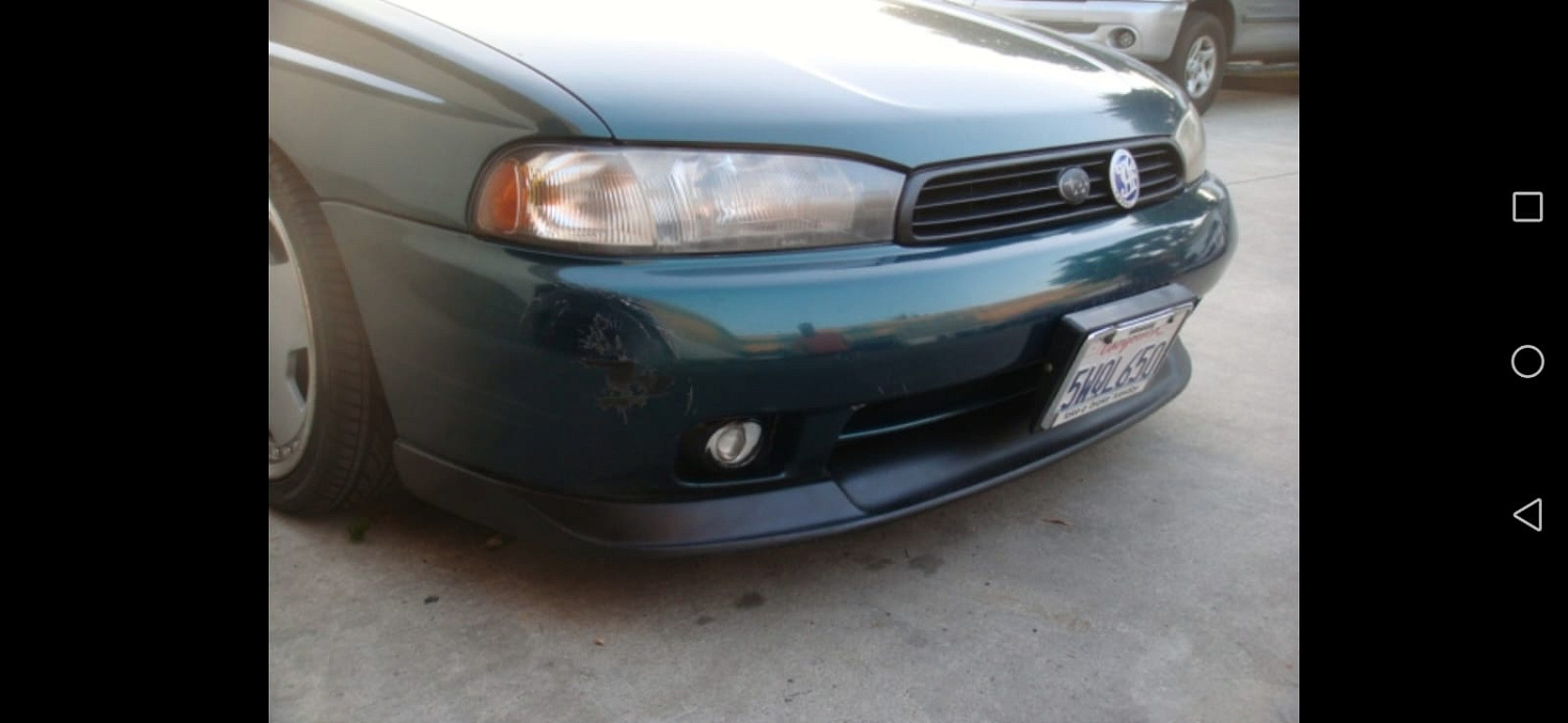 Front lip Prefacelift BG/BD